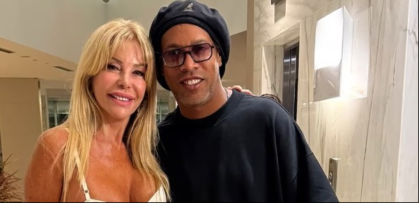 Los detalles del encuentro de Graciela Alfano y Ronaldinho en Punta del Este: "Me tomaría un café con él..."
