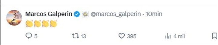 Marcos Galperin, CEO de Mercado Libre