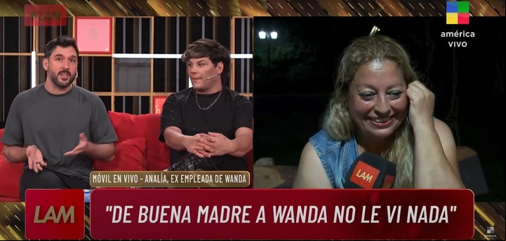 Analía habló de los tratos de Wanda Nara y Mauro Icardi hacia los hijos de Maxi López. | Foto: América TV