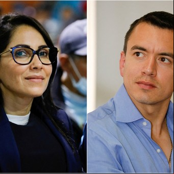 Daniel Noboa y Luisa González medirán fuerzas por la presidencia de Ecuador: él va por la reelección y ella por la revancha 