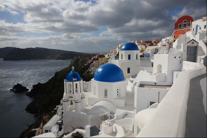 Entre el 26 de enero y el 8 de febrero se produjeron más de 12.800 temblores en la zona marítima entre Santorini y Amorgos. Foto: EFE.