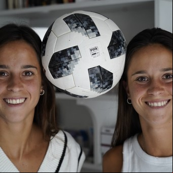 Las gemelas futbolistas siguen cumpliendo sueños: el logro que tuvieron en EE.UU.