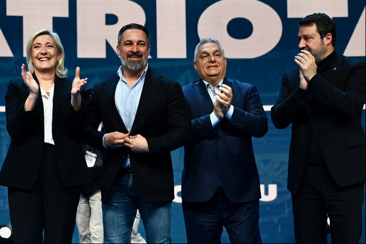 Los líderes de la derecha europea se propusieron "reconquistar" Europa. Foto: Cézaro De Luca.