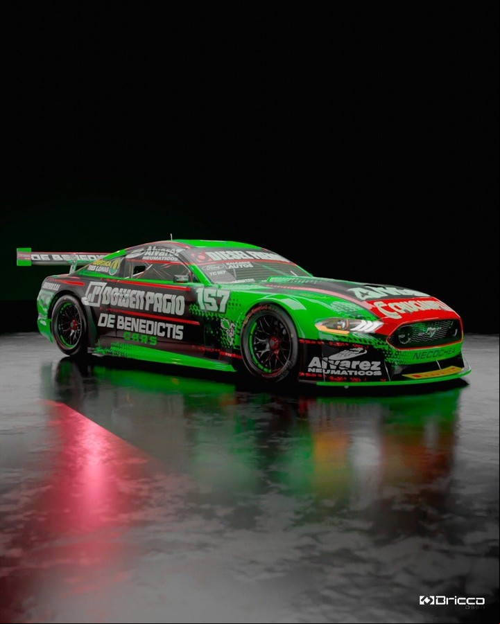 El nuevo diseño del Ford Mustang de Juan Bautista De Benedictis.