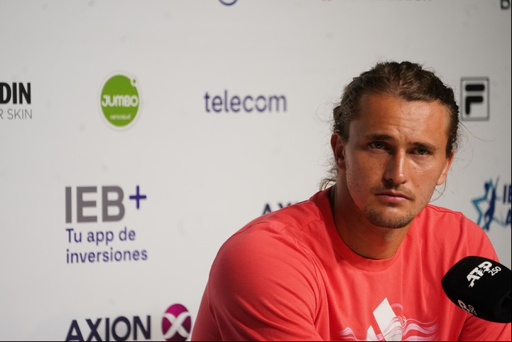 "Es muy importante tener torneos acá", afirmó Zverev. Fotos Emmanuel Fernández-CLARIN