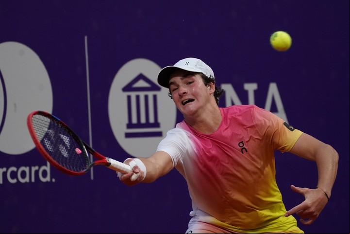 El brasileño João Fonseca jugará su primera semifinal en un torneo ATP. Foto: Emmanuel Fernández.