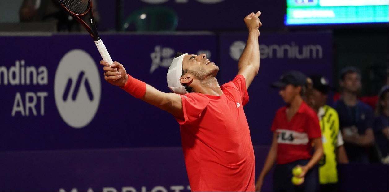 Argentina Open, día 6: Fran Cerúndolo barrió a Pedro Martínez y tendrá revancha en la final contra el brasileño Fonseca