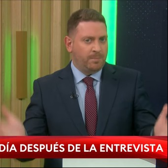 El descargo de Jonatan Viale en TN: "Me faltó firmeza para mandarlo a la mierda a Santiago Caputo"