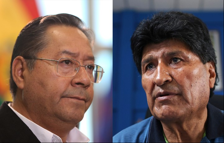 Luis Arce, actual presidente, competirá por el MAS, histórico partido de Evo Morales, que ahora será candidato por un nuevo frente. Foto EFE/ Luis Gandarillas.