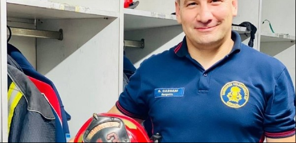 Es el mejor bombero de Sudamérica y rescata personas en menos de dos minutos