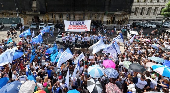 El gremio dirigido por Sonia Alesso convocó a una movilización. Foto: Archivo.