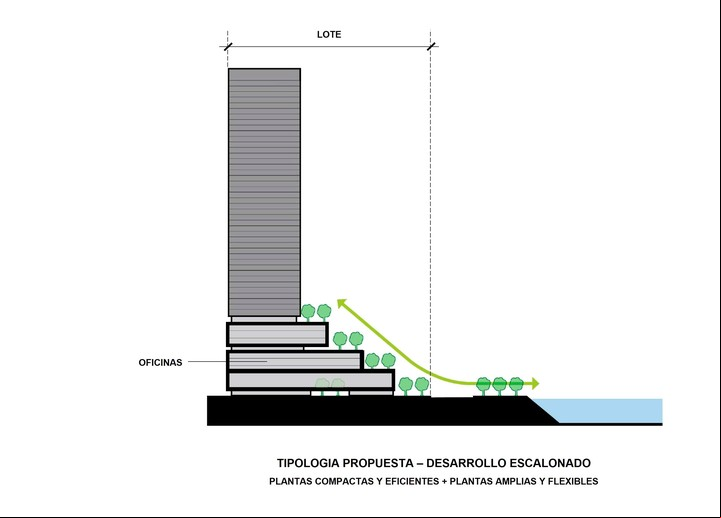 Ping An Tipología propuesta desarrollo escalonado