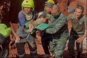 Después de 20 horas rescatan con vida a un nene de 18 meses caído a un pozo 
