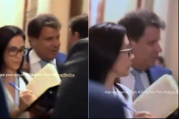 Paso a paso, cómo fue el momento en que Santiago Caputo va contra Manes