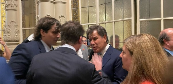 La jueza Capuchetti archivó la causa de Facundo Manes contra Santiago Caputo por el cruce que tuvieron en el Congreso 