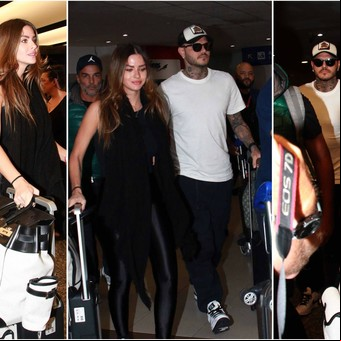 La China Suárez y Mauro Icardi volvieron a Argentina tras su viaje a Turquía: todas las fotos