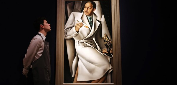 Se subastó por primera vez en 40 años un singular retrato de Tamara de Lempicka