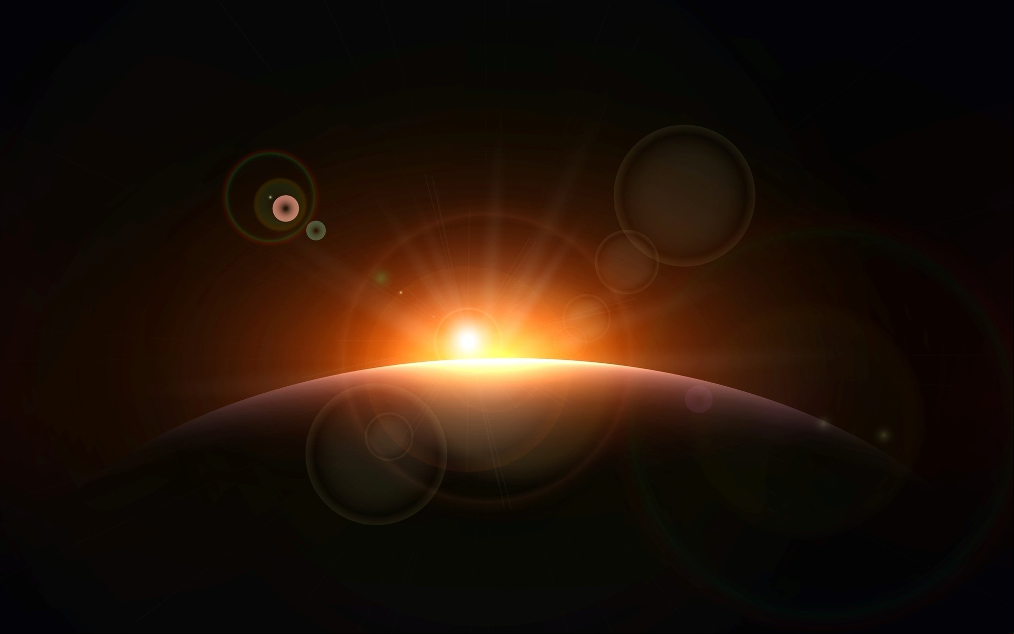 El eclipse solar del 29 de marzo en Aries se dará en sextil a Plutón en Acuario e impulsará cambios. Foto: ilustración Shutterstock