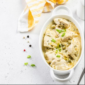 Pollo al verdeo
