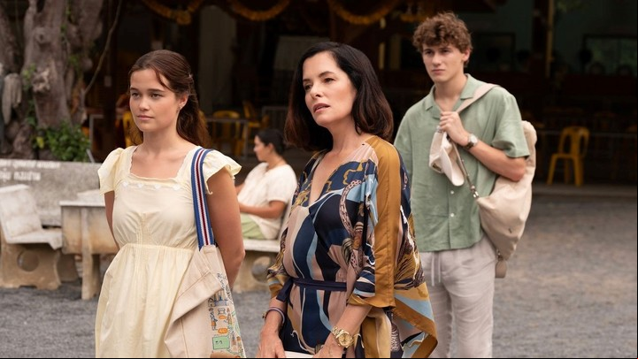 Escena de la serie The White Lotus, tercera temporada.