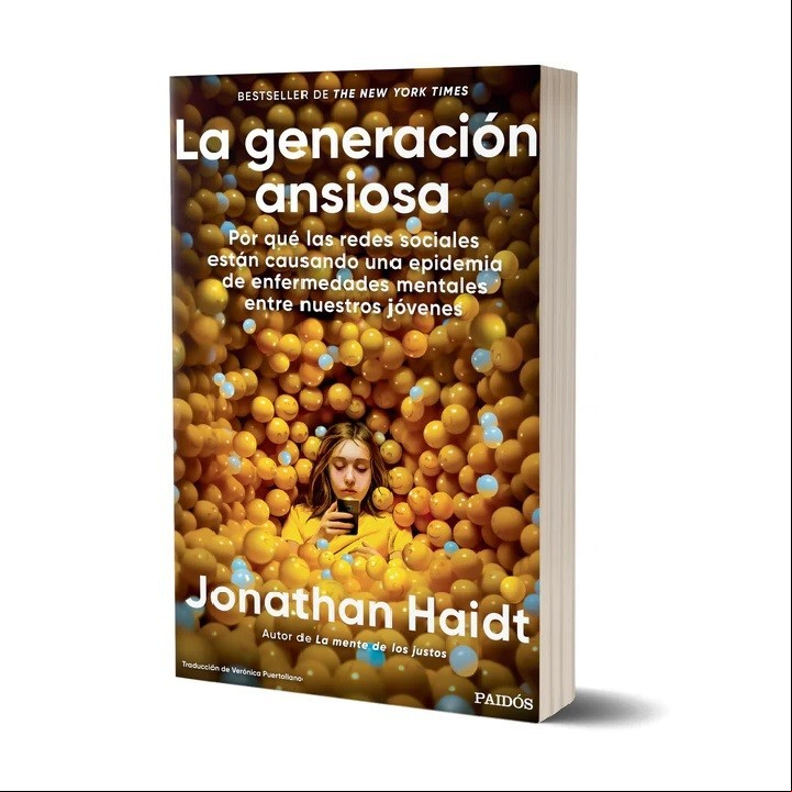 La generación ansiosa
Jonathan Haidt
Editorial Paidós