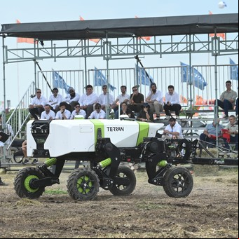 En el Tecnódromo se vieron en acción los equipos que señalan las tendencias a futuro en maquinaria agrícola