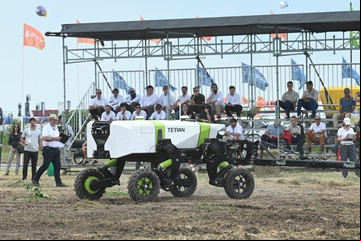 En el Tecnódromo se vieron en acción los equipos que señalan las tendencias a futuro en maquinaria agrícola