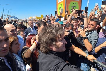 Javier Milei coronó una Expoagro récord en público y en negocios