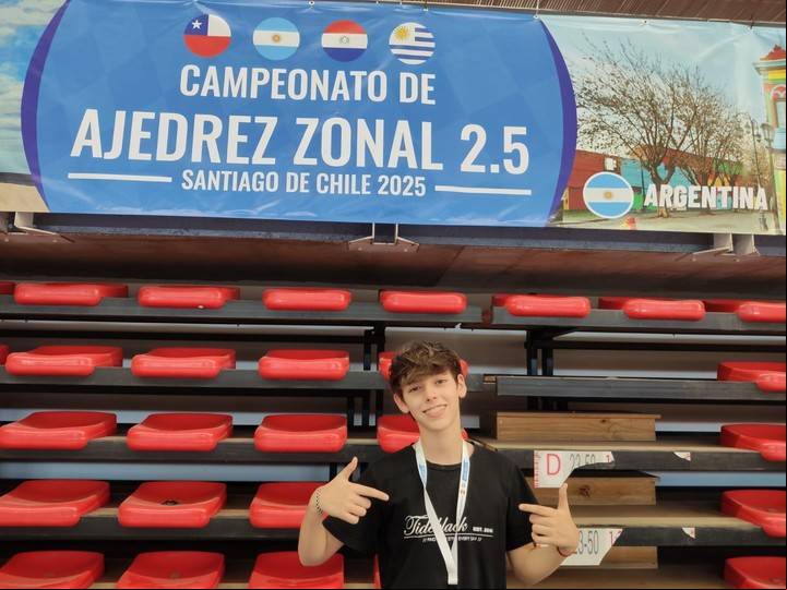 El maestro internacional Ilan Schnaider (14 años), clasificado a la Copa del Mundo de ajedrez.