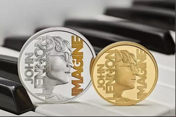 Celebran los 85 años del nacimiento de John Lennon con una moneda de colección