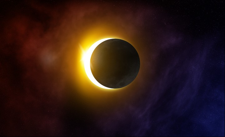 Eclipse solar parcial en Aries del 29 de marzo de 2025: significados astrológicos. Foto: ilustración Shutterstock