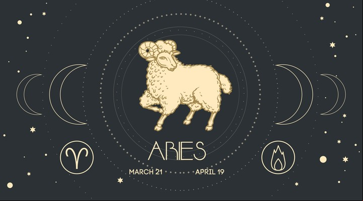 El signo de Aries simboliza la chispa de los comienzos. Foto: ilustración Shutterstock