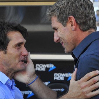 Palermo y Guillermo, de odiarse en La Plata y amarse en Boca a enfrentarse como técnicos en la Copa Libertadores