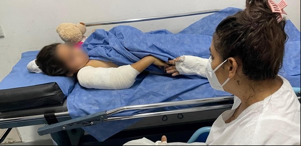 El estremecedor sonido de una tragedia y el milagro de la mamá y la nena coraje