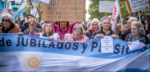 A qué hora es la marcha de jubilados de este miércoles 19 de marzo en Congreso