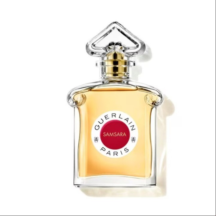 Con más de 100 años de historia, Samsara de Guerlain es otra de las fragancias preferidas por Máxima Zorreguieta. Foto: Guerlain.