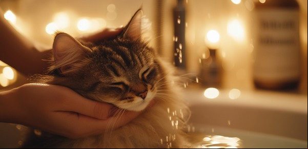 ¿Qué tan seguido conviene bañar a un gato?