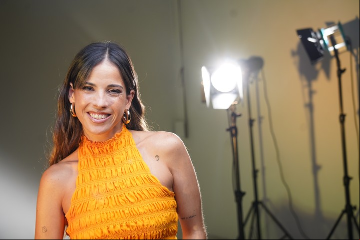 Cande Molfese se sinceró sobre su relación con sus ex parejas. Foto: Ariel Grinberg.