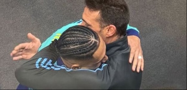 Salió a la luz un gesto de Scaloni con Raphinha, la otra cara de la goleada de Argentina sobre Brasil y no mostró la TV