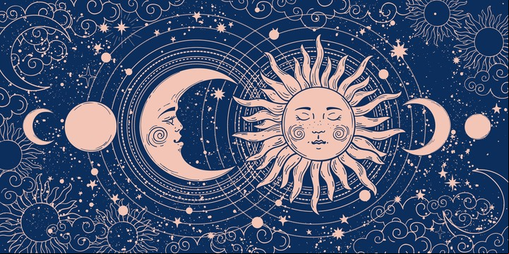Las 4 fases de la Luna se perfeccionan en un ciclo de 29 días. Foto: ilustración Shutterstock