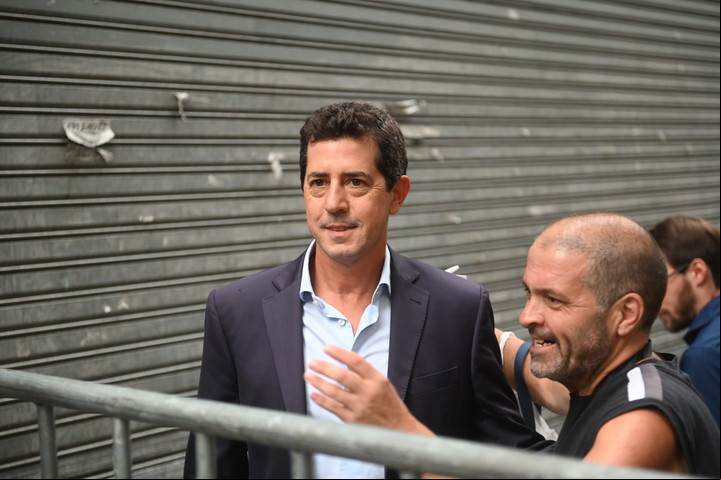Wado de Pedro salió a bancar a Cristina Kirchner.
Foto: Federico López Claro