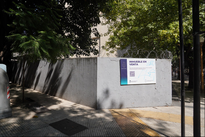 El predio que pone en subasta el Gobierno. Foto: Guillermo Rodríguez Adami