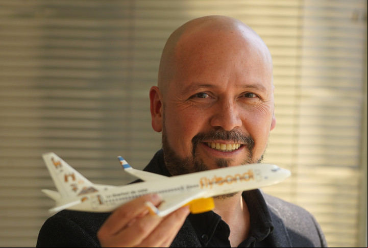 Mauricio Sana, CEO de Flybondi.
FOTO GUILLERMO RODRIGUEZ ADAMI - FTP CLARIN GRA04709.jpg Z