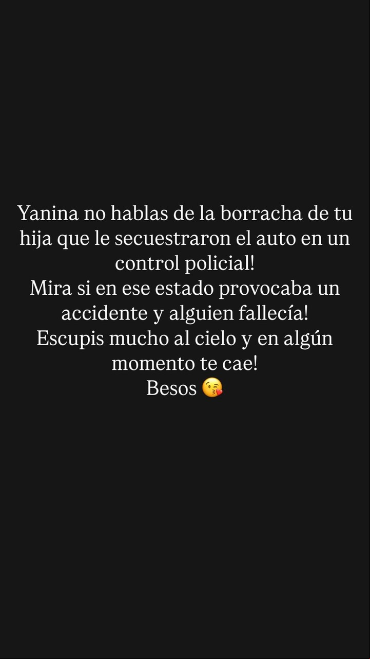 Morena Rial se burló de Lola Latorre por su encuentro con la policía. Foto: Instagram