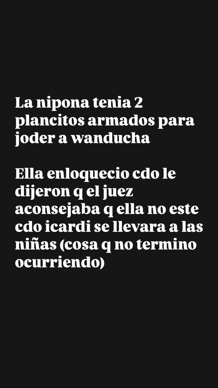 Yanina Latorre reveló cuáles serían los planes de La China Suárez para no separarse de Mauro Icardi. Foto: Instagram