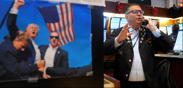Wall Street arranca en rojo por la creciente ansiedad ante la aplicación de los aranceles de Trump