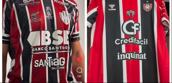 Chacarita amenaza con llevar a juicio a Central Córdoba por copiar el diseño de su camiseta