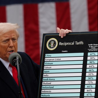 Donald Trump EN VIVO: caen fuerte las bolsas de Asia, como primera reacción de los mercados a los aranceles recíprocos de Estados Unidos