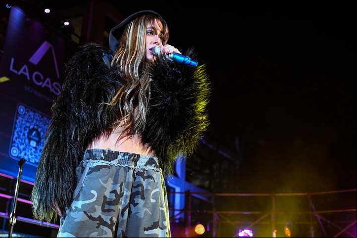 Tini Stoessel encabezó un concierto en Palermo tras anunciar su festival, Futttura. | Foto: Mariana Nedelcu