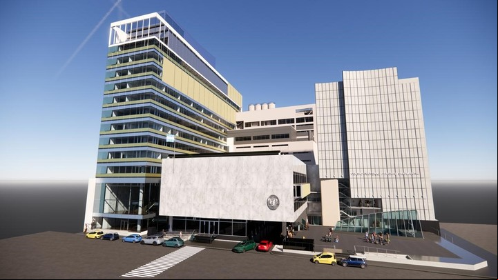 Render del Centro Cultural San Martin una vez que haya terminado la reforma. Foto: gentileza GCBA.